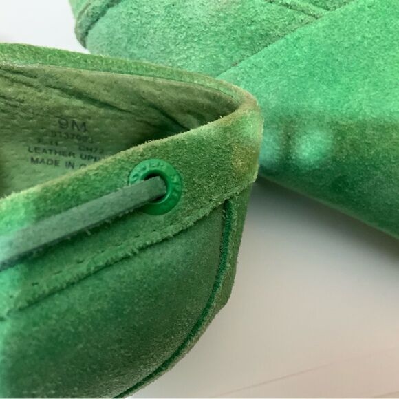 Sperry Top-Sider Jeffrey suede Green Wedges - Picture 10 of 11